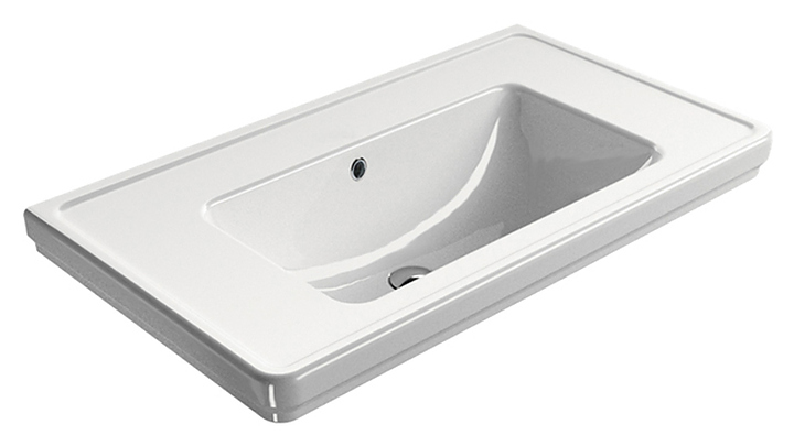 Раковина подвесная GSI CLASSIC 8788111 90х50х23 см, фаянс