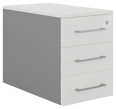 Тумба приставная КОБОР TS3-40/50 aluminum/premium