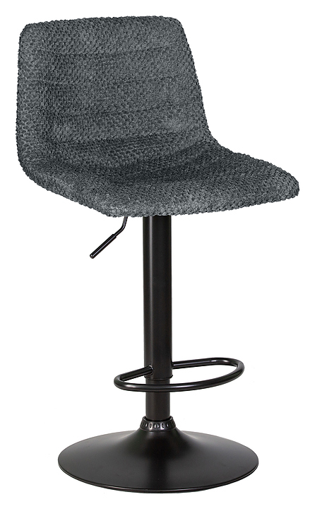 Стул барный DOBRIN TRAVIS VIVALDI15 (серый, черный)