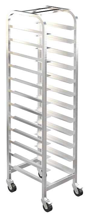 Тележка-шпилька для подносов Restoinox ТШРПУР-12/325-360