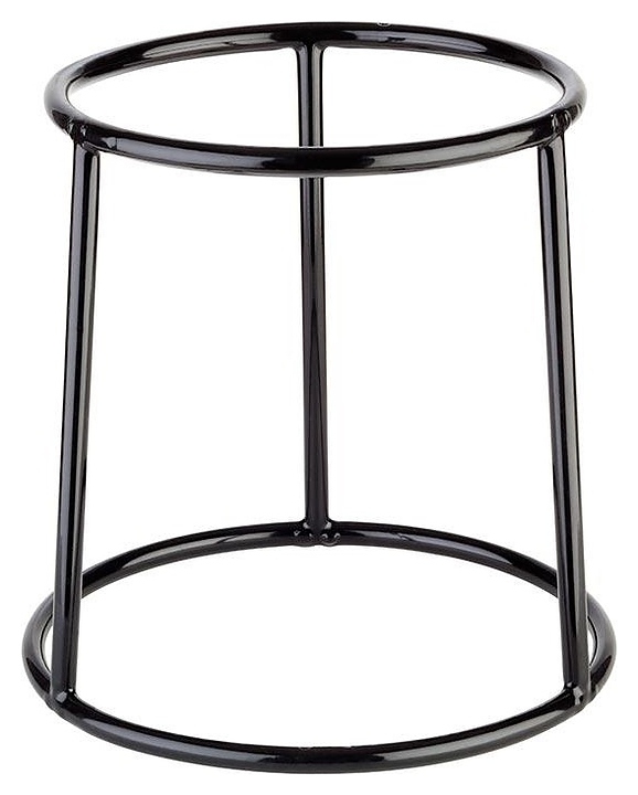 Подставка для фуршетных блюд APS 79809 d=18 см h=18 см (металл) черная