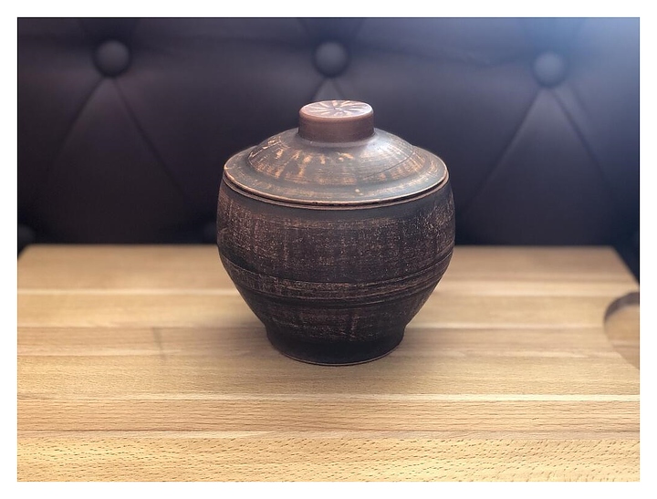Горшочек P.L. Proff Cuisine Кухни мира 6459 500 мл d=12,7 см h=12,5 см с крышкой (красная глина)
