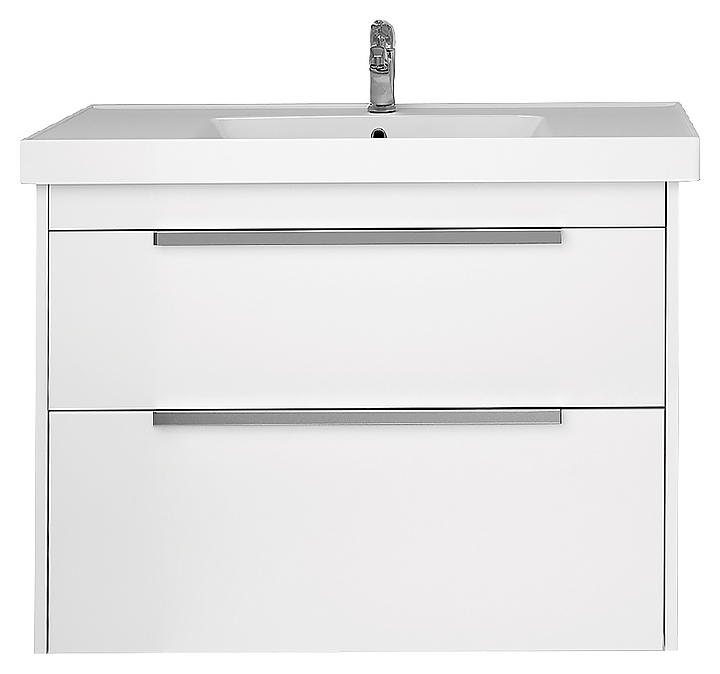 Тумба Dreja Prime 99.9300 57 см, белый глянец