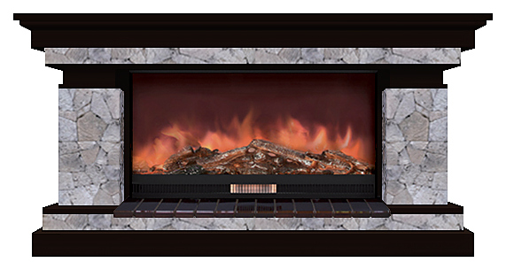 Камин Glenrich Брайтон P 86 Марсель венге