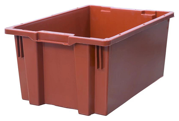 Ящик универсальный ТАРА.РУ 600-6427 ГД 600х400х270 мм красный