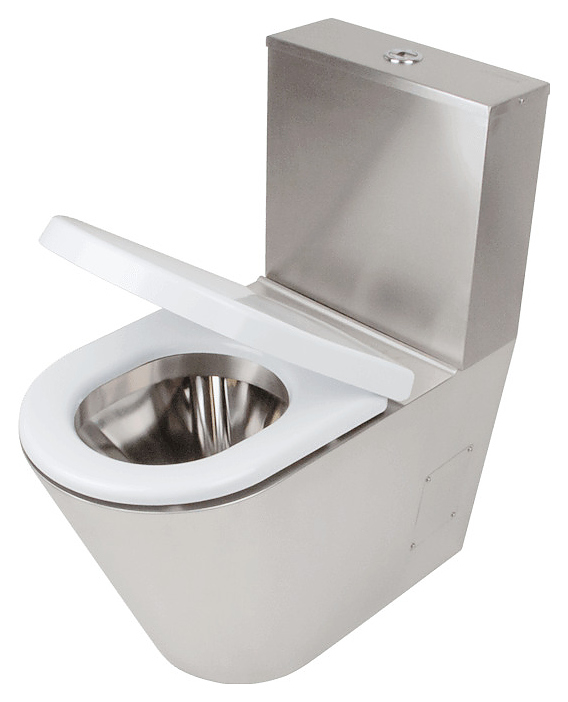 Унитаз антивандальный Oceanus 1-001.2(S) (нерж. сталь) S-выход