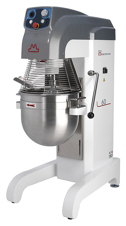 Миксер планетарный Mecnosud MX60T (дежа на колесах, витринный образец)