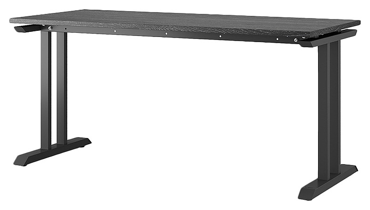 Стол офисный КОБОР T-160/70 black/glazed