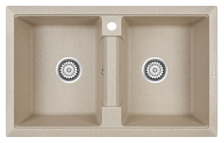 Мойка кухонная Paulmark Zwilling PM238150-BE бежевая
