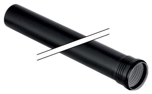 Труба с раструбом Geberit Silent-PP 390.404.14.1 Дн 90х3,1, в/к, 1 метр