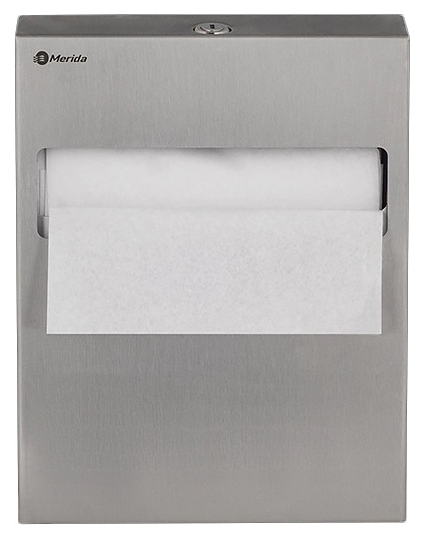 Диспенсер гигиенических покрытий на унитаз Merida STELLA R GSA001.R (нерж. сталь) Anti Finger