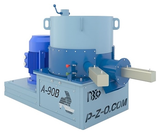 Агломератор ПЗО PZO-A-90B-01 с ременным приводом и ручным раскрытием