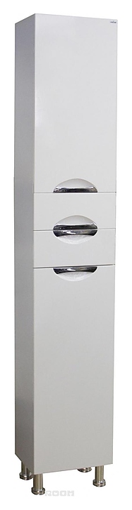 Шкаф-пенал Mixline Этьен-36 35х196 см правый, белый