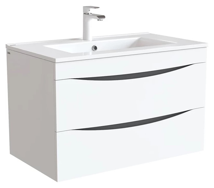 Тумба подвесная с раковиной IDDIS Cloud 80 CLO80W0i95K