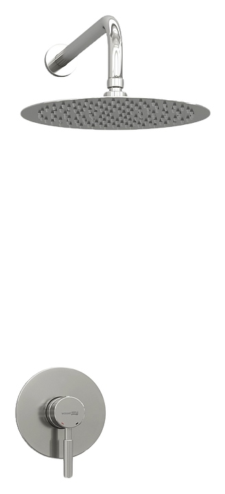 Комплект душевой встраиваемый Wasserkraft A12497 никель