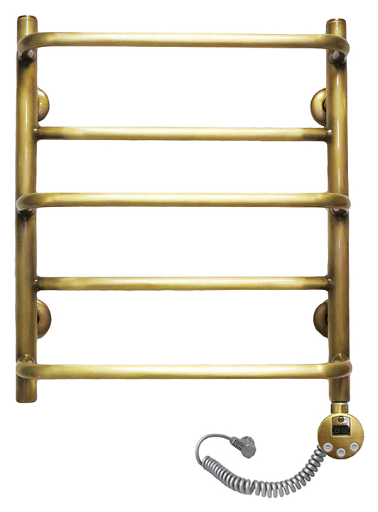 Полотенцесушитель электрический Domoterm Орфей П5 50x70 см АБР ER, правый, античная бронза