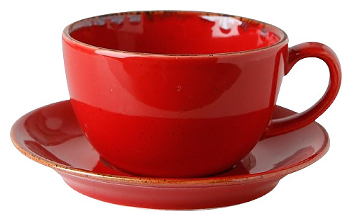 Чашка Porland Seasons 322134 340 мл красная