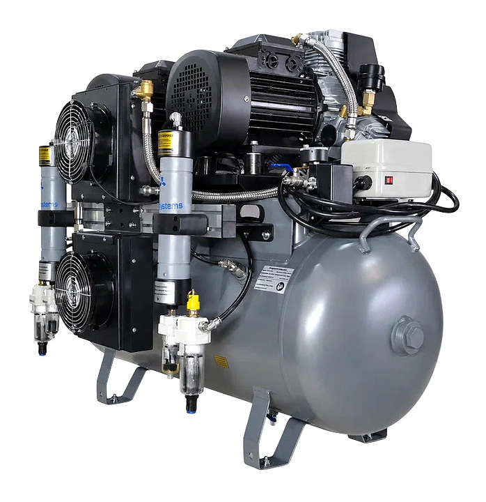 Установка компрессорная безмасляная W-образная ONH Systems СК 2X6W-230 М