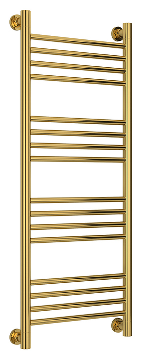 Полотенцесушитель водяной Сунержа Богема+ 100x40 см с прямой перемычкой, золото