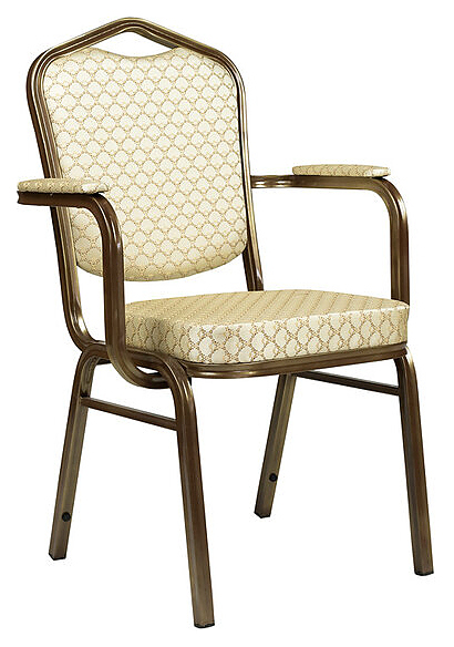 Стул ChiedoCover Хит 25 мм с подлокотниками бежевый