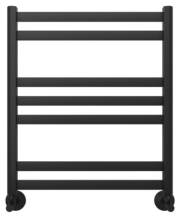 Полотенцесушитель водяной Aquatek Сириус П7 50х60 см, черный муар