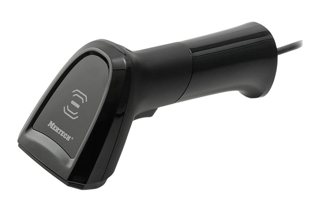 Проводной двумерный сканер штрих-кода Mertech NS031 P2D USB, USB эмуляция RS232 black, черный