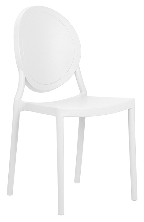 Стул обеденный DOBRIN 712PP-LMZL ALBERT (белый)