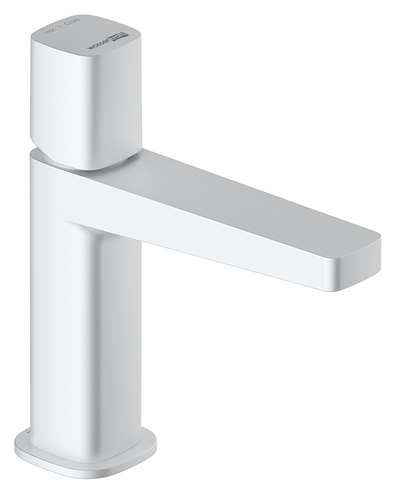 Смеситель для раковины Wasserkraft Saale 9503 белый soft-touch