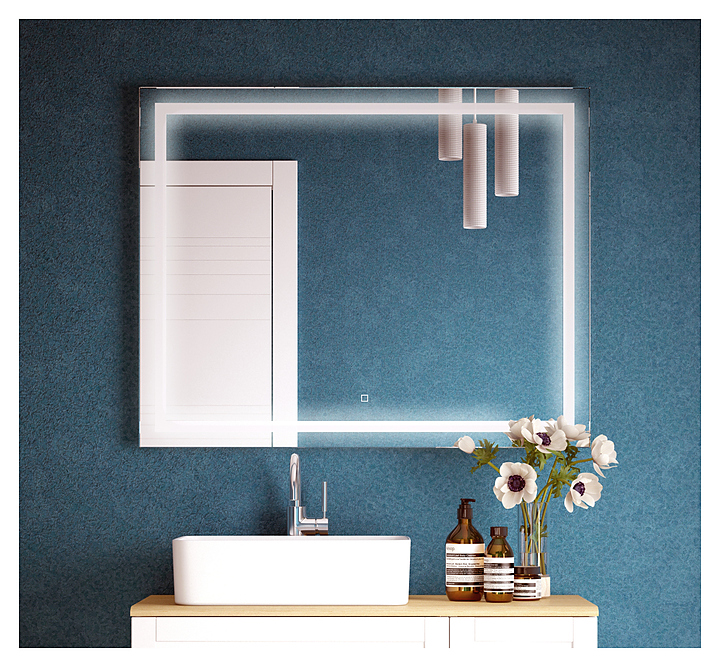 Зеркало-LED Corozo Барго 80 SD-00001117 80х60 см