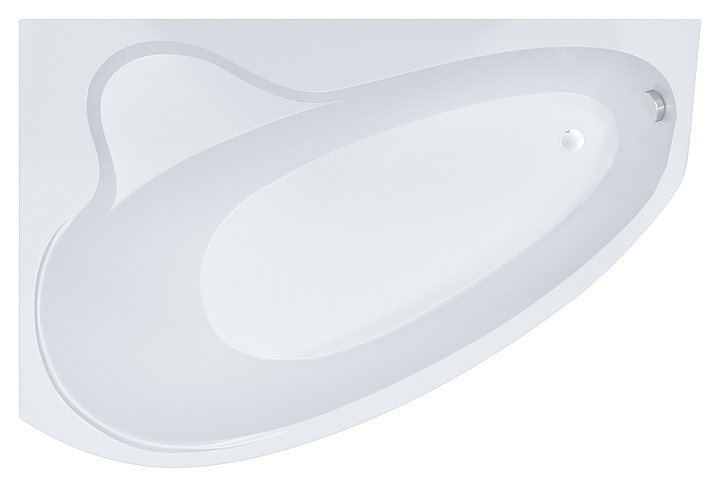 Ванна Triton Пеарл-шелл 160х104 см, акрил, правая