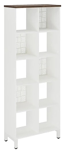 Стеллажная система КОБОР SQ-5X2 white/charlston