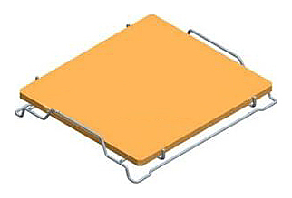 Камень для пиццы с подставкой Menumaster PS10
