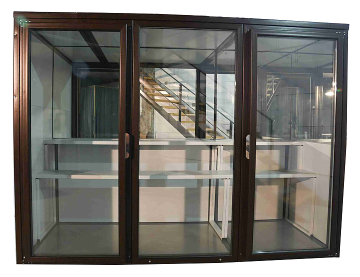 Шкаф холодильный для цветов Berk 3 секции, без моноблока (модель №35)