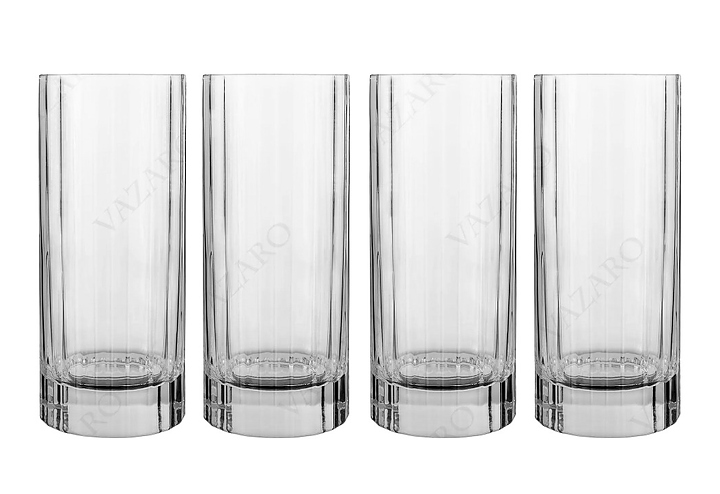 Набор стаканов для воды Luigi Bormioli A10824GTY021990 BIBITA Bach 480 мл, 4 шт, хрусталь