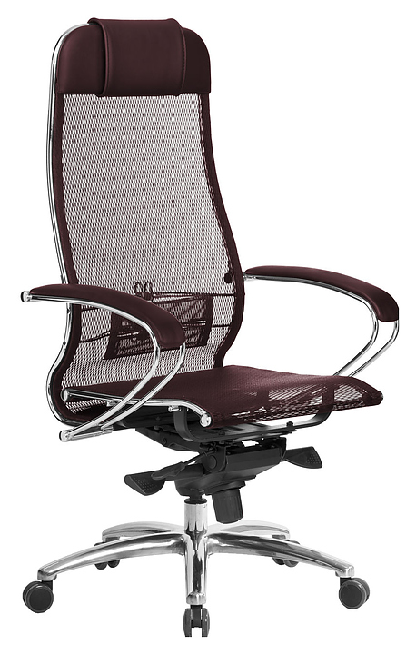 Кресло Метта Samurai S-1.04 темно-бордовое