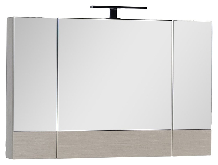 Шкаф зеркальный Aquanet Нота 100 светлый дуб