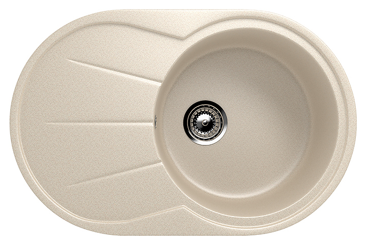 Мойка кухонная ULGRAN U-503-328 бежевая