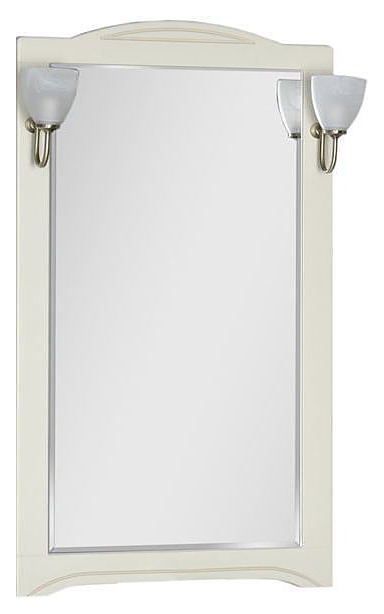 Зеркало Aquanet Луис 70 бежевое