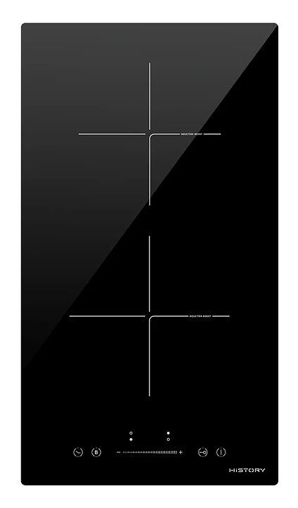 Варочная панель встраиваемая HiSTORY HI-3210-BBK 3 индукционная, черный