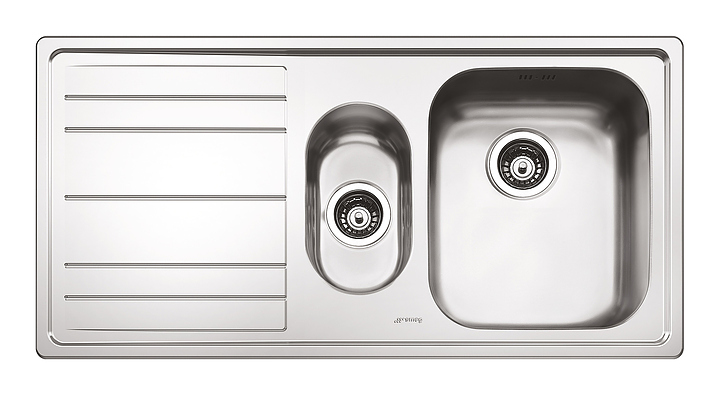Кухонная мойка SMEG LE102S-2