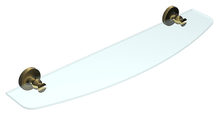 Полка стеклянная RUSH Crete CR35610