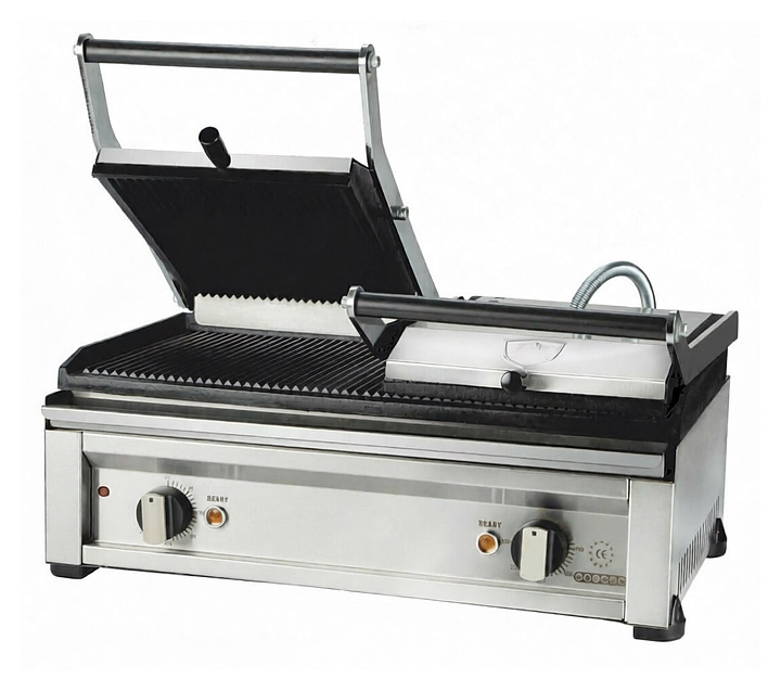 Гриль контактный электрический Yukon Star YDTM-CK 2.6 кВт, серый