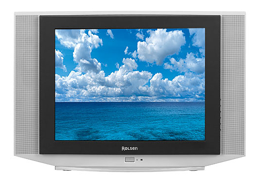 ЭЛТ телевизор Rolsen C21SR57S Slim Silver