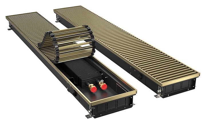 Конвектор внутрипольный Royal Thermo ATRIUM-75/200/1000-DG-U-LB