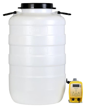 Комплекс дозирования SpaceAqua Dose 200, емкость 50 л, без счетчика