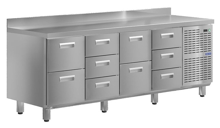 Стол холодильный KAYMAN КСХ-2323/60 (10 ящиков)