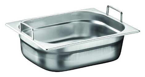 Гастроёмкость OZTI GN 1/2-150 (325х265х150) нерж. сталь, с ручками