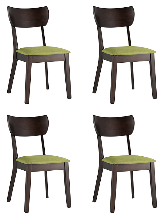Стул Stool Group TOMAS салатовый 4 шт.