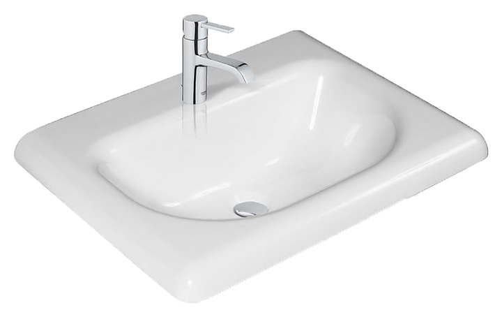 Раковина ЭСТЕТ Оливия 60 ФР-00000798 60х45х16 см, литьевой мрамор