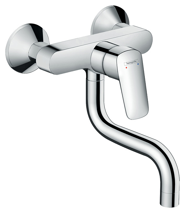 Смеситель для кухни настенный Hansgrohe Logis M31 71836000